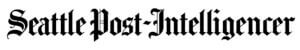 Seattle Post-Intelligencer logo, featured in media section about Kristen David's business coaching and mentoring services.