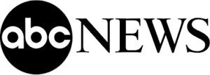 ABC News logo featuring a bold black circle with "abc" in lowercase and "NEWS" in uppercase, representing Kristen David's media appearances and contributions.