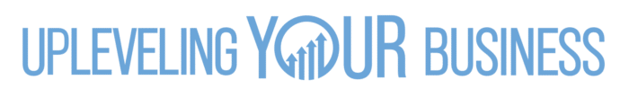 Upleveling Your Business logo emphasizing streamlined onboarding and productivity for business owners.
