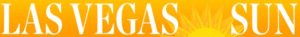 Las Vegas Sun logo featuring bold text in yellow and white, symbolizing media presence and visibility for Kristen David's business.